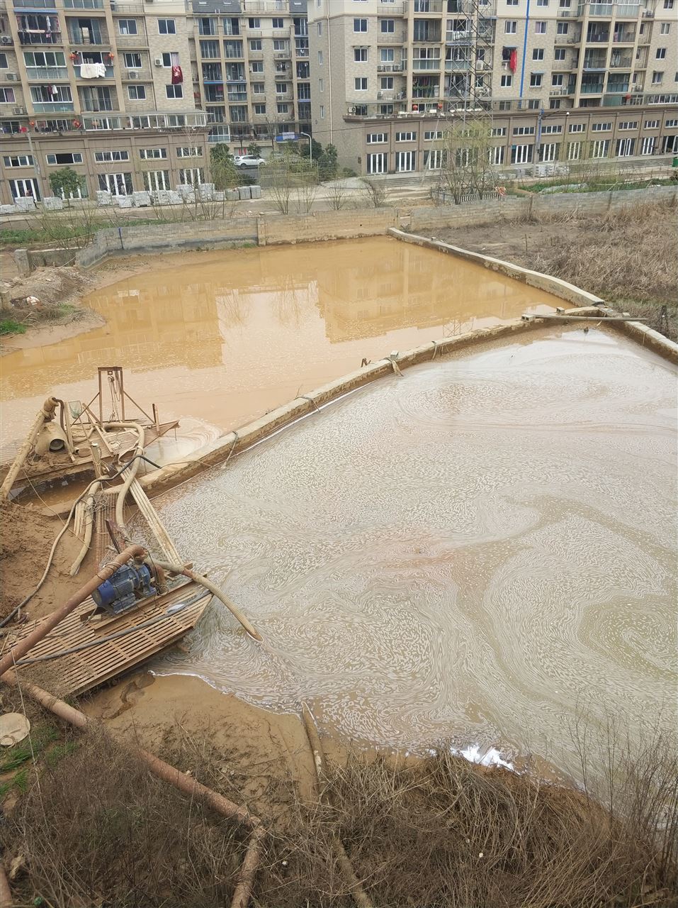 上海沉淀池淤泥清理-厂区废水池淤泥清淤