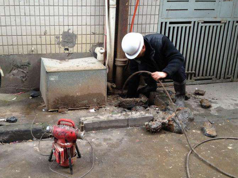 上海疏通下水道-洗菜池疏通